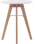 CLP K&uuml;chentisch Viktor Gr&ouml;&szlig;e 60 cm Gr&ouml;&szlig;e 60 cm - Wei&szlig;