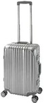 Travelhouse - London - Handgep&auml;ck Koffer Trolley S silber - Alu-Polycarbonat -