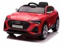 TPFLiving Elektro-Kinderauto Audi e-tron rot - Sportwagen für Kinder -...