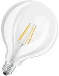 OSRAM LED Retrofit CLASSIC GLOBE 125 4W 827 klar E27 Lampe 470lm 2700K...