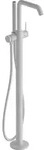 Einhebel-Wannenmischer Tecturis E bodenstehend, Ausladung 194mm mattwei&szlig; mattwei&szlig; -