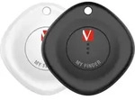 1x2 Verbatim My Finder Bluetooth Item Finder, schwarz/wei&szlig; 32131