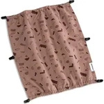 CROOZER Sonnenschutz f&uuml;r Kid 2 Modelle - Kraams Kollektion, Farbe:Red Patterned