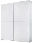 Schwebet&uuml;renschrank - Wei&szlig; matt - 170 x 196 cm - Wei&szlig;