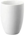 Rosenthal Becher doppelwandig the mug+ Silky White Porzellan wei&szlig; 
