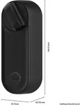 Yale Intelligente Schloss, Linus Smart Lock L2, Schwarz, Schl&uuml;sselloser,