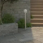 vidaXL Garten-Kandelaber 1-flammig 110 cm - Wei&szlig;