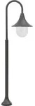 vidaXL Garten-Pollerleuchte E27 120 cm Aluminium Bronzefarben - Braun