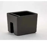Plastia | Balkonpflanzk&uuml;bel Berberis 5,5L - Anthrazit - Selbstbew&auml;sserung - Ideal
