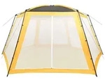 vidaXL Pool-Zelt Stoff 660x580x250 cm Gelb