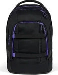 satch 00186-40162-10, Satch Pack Schulrucksack Purple Phantom Schwarz Kinder