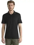 Icebreaker Merino 150 Tech Lite Iii Kurzarm-poloshirt Schwarz S Herren Schwarz...