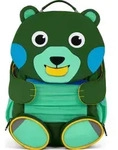Affenzahn Gro&szlig;er Freund Creative Bear 01147-20070-10 Kindergartenrucksack - Gr&uuml;n