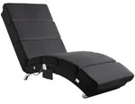 CASARIA&reg; Relaxliege XXL mit Massage- und Heizfunktion Anthrazit