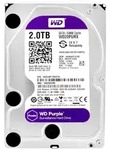 Western Digital Purple, 2 TB, 5400 RPM, 64 MB, 3.5", Serial ATA III