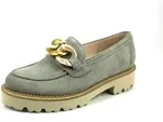Gabor Slipper & Mokassin 240.13, Rauleder, Gr&uuml;n, Damen - Gr&uuml;n - 40,5