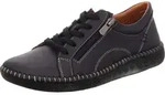 Manitu Schn&uuml;rhalbschuhe in blau, Gr. 36 - 36