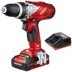 Einhell Power X-Change Akku-Bohrschrauber TE-CD 18 Li Kit - Schwarz/Rot