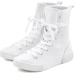 LASCANA Stiefelette wei&szlig; Gr&ouml;&szlig;e 36 - Wei&szlig; - 36