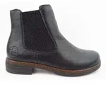 Rieker HWK Damen Stiefel Stiefelette Schwarz : 36 - Schwarz - 36