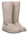 BEARPAW Elle Tall Damen Winterstiefel Lammfellstiefel Boots 1963W 500 Mushroom,
