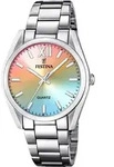 Festina Damen Uhr Casual Edelstahl Armbanduhr silber UF20622/H - Silber