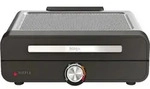 Sizzle Elektro-Grillplatte und Plancha GR101EU (schwarz, 1.450 Watt, Grillfl&auml;che 37