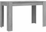 vidaXL Esstisch Grau Sonoma 120x60x76 cm Holzwerkstoff - Grau