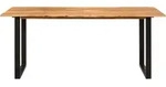 vidaXL Esstisch 180&times;90&times;76 cm Massivholz Akazie - Braun