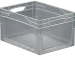 Surplus Systems Eurobox Door 40 x 30 x 22 cm, 20 L, transparent - Transparent