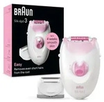 Braun Silk-&eacute;pil 3 3-031, Pink, Wei&szlig;, 20 Pinzette, SoftLift, AC, Deutschland -