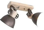 Besselink licht ST7969A, E27, 2 Gl&uuml;hbirne(n), LED, Anthrazit - Grau