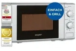 Exquisit Mikrowelle 20L, 1000 Watt Grill, 700 Watt, Einfache Bedienung, 25,5cm
