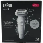 Braun 9-011 Silk-&eacute;pil 9 Epilierer, wei&szlig;/silber - Wei&szlig;