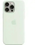 Apple iPhone 15 Pro Silikon Case mit MagSafe &ndash; Blassmint, Cover, Apple, iPhone 15