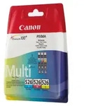 Canon CLI-526 C/M/Y Multipack, Cyan, Magenta, Gelb, 3 St&uuml;ck(e), Multipack