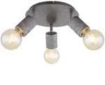 Globo Lighting FREDDY Strahler Metall silber, 3x E27 54036-3 - Silber