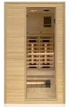 Dewello&reg; Infrarotkabine Infrarotsauna CALGARY 115cm x 105cm inkl. 5