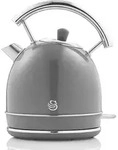 SWAN SK14630GRNEU Retro Elektrisch Wasserkocher 1,8L Vintage Abschaltautomatik