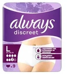 Always Discreet Inkontinenzh&ouml;schen Gr&ouml;&szlig;e L, 9 St&uuml;ck