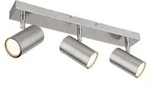 GLOBO 57911-3, Nickel, Metall, IP20, I, GU10, 35 W - Silber
