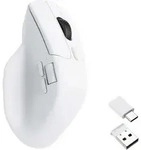 Keychron M6 Wireless (M6-A3) 1000Hz Baltas (Balta) Belaid aidim Pel - Wei&szlig;