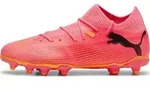 PUMA FUTURE 7 MATCH FG/AG Jr SUNSET GLOW-PUMA BLACK-SUN STR 35 - Schwarz - 35