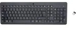 HP 220 - Tastatur - kabellos - 2.4 GHz - Deutsch - Schwarz - recycelbare Verpackung -