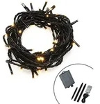 Konstsmide Weihnachtsdekoration, LED Micro Solar Lichterkette,200...