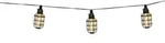 Grundig Solar Light String - Gartenleuchte 10 LED-Laternen - 12 Lumen -...