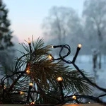 LED- Lichterkette ''Serie LED'', 360tlg, warmwei&szlig;, 25.2m, outdoor, mit Trafo -
