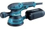 Makita BO5041 Profi-Elektro-Exzenterschleifer, 300 Watt, 125 mm Schleiffl&auml;che,