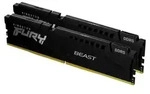 Kingston Technology FURY Beast 32 GB 6000 MT/s DDR5 CL30 DIMM (Kit of 2) Black...