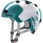 Helm Uvex Kid 3 Kinder blaugr&uuml;n-silber gr&ouml;&szlig;e 51-55 cm - Gr&uuml;n